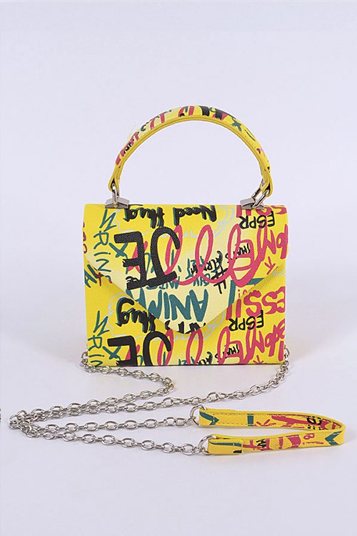 Graffiti Boxy Swing Bag