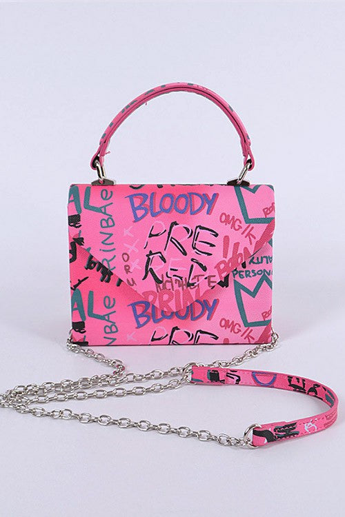 Graffiti Boxy Swing Bag