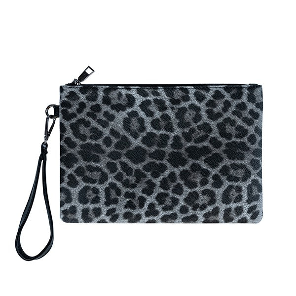 LEOPARD CLUTCH BAG