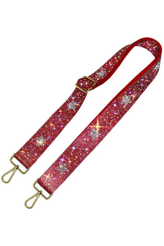 1.5 inches Rhinestone Guitar Strap