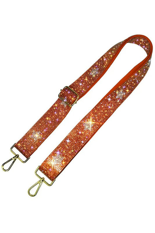 1.5 inches Rhinestone Guitar Strap