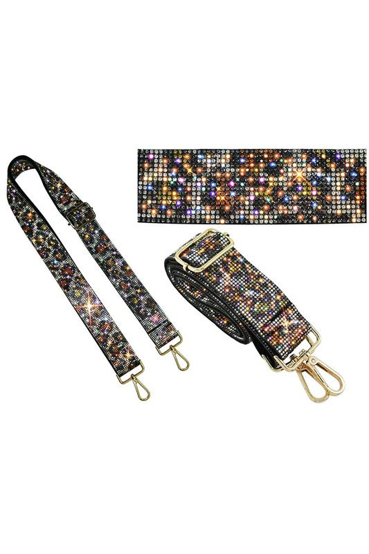 1.5 Inches Rhinestone Guitar Strap