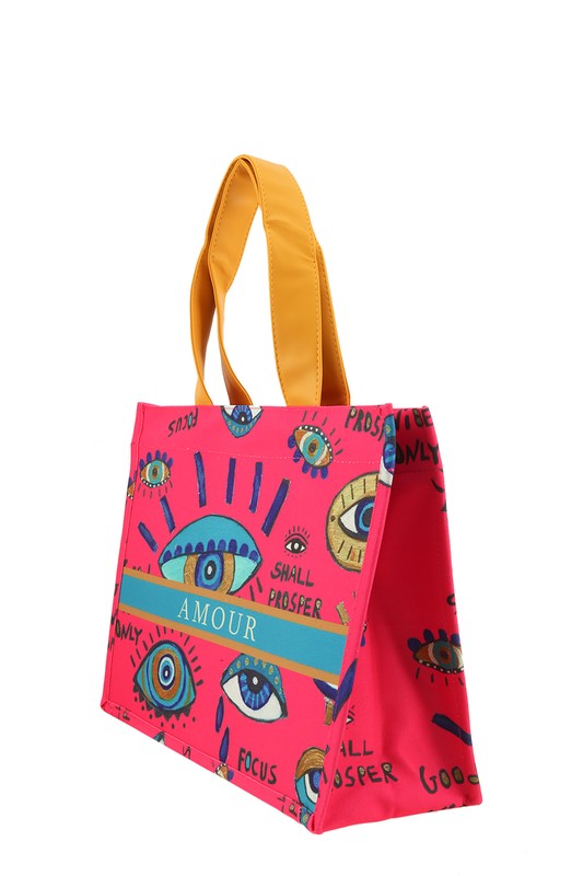 AMOUR Oblique Book Tote Bag