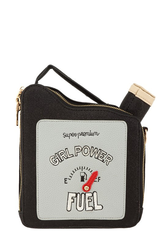 Girl Power Square Crossbody Bag