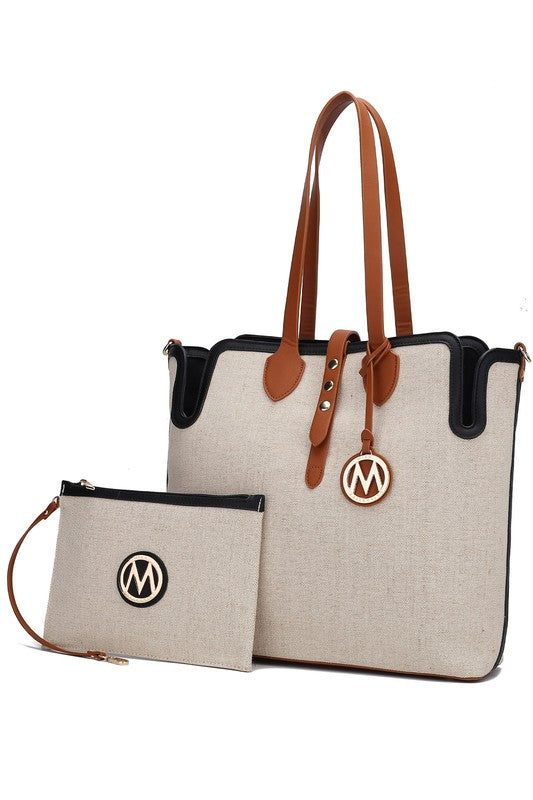 MKF Collection Juliana Oversize Tote & Wristlet