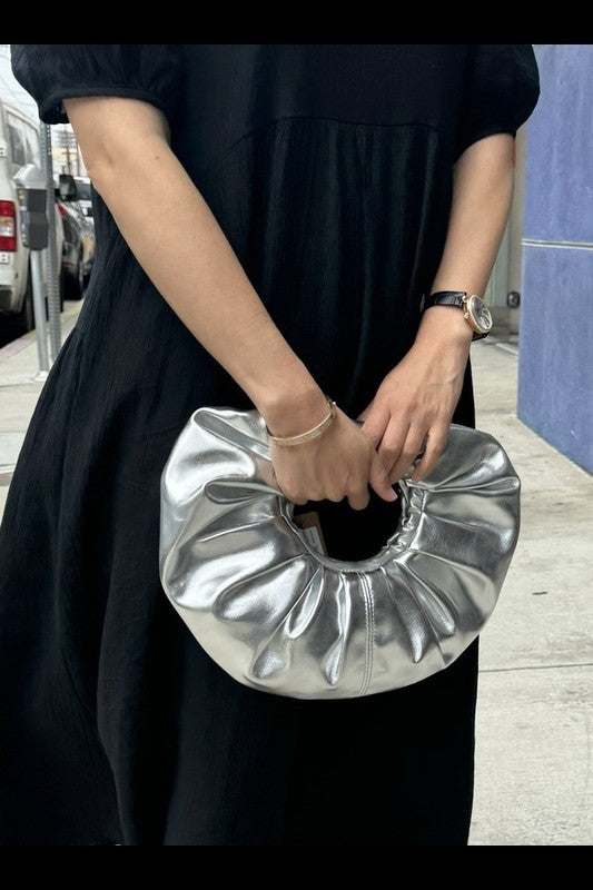 Metallic Plated Iconic Clutch