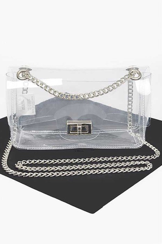 Cleared Convertible Shoulder Stadium Bag